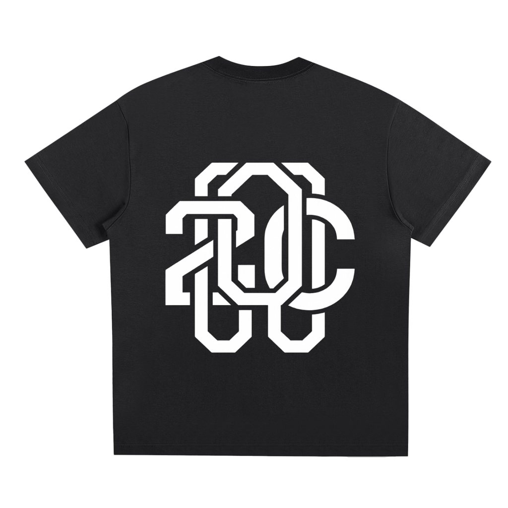 2000C Black T-Shirt