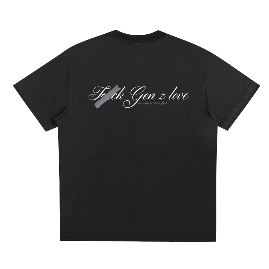 F Gen Z love BLACK T-Shirt