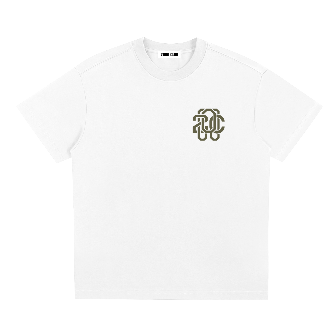 2000C T-Shirt - Army Green